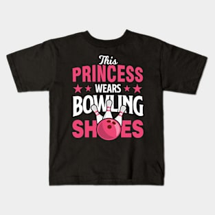 Bowling Princess Kids T-Shirt
